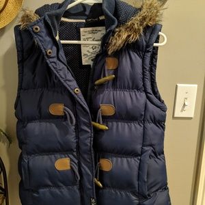 Jackets & Coats - Blue Puffer Vest Jackets & Coats - Blue Puffer Vest